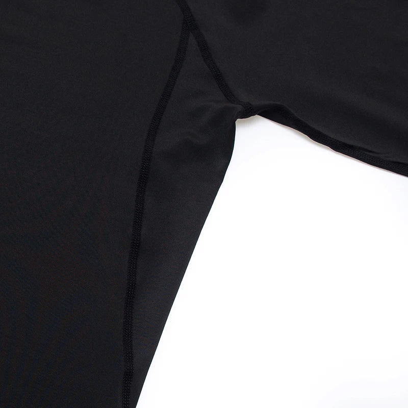 Camiseta de Compresión para Hombre – Manga Larga, Running, Gimnasio y Fitness, Sudadera Deportiva Atlética