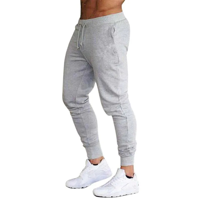 Jogger Deportivo Hombre – Pantalones Jogger Suaves, Cintura Elástica con Cordón Ajustable, Gym, Running, Casual