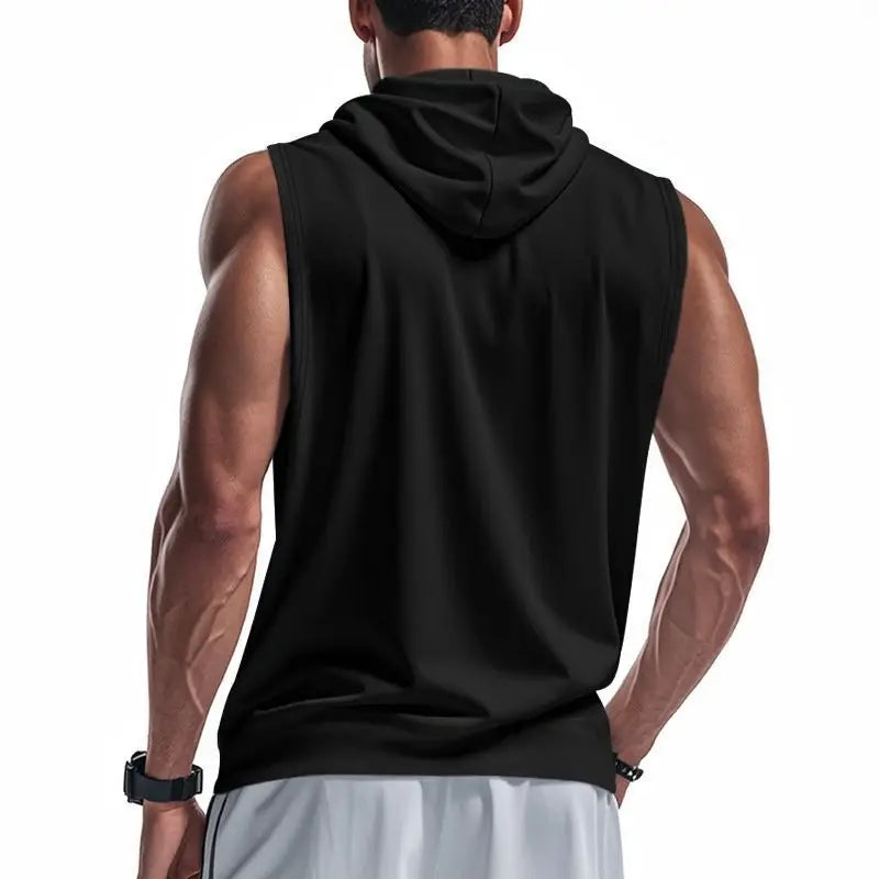 Camiseta Sin Mangas para Hombre – Chaleco Deportivo de Running, Gimnasio y Entrenamiento, Verano