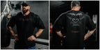 Atravex™ Silverback Oversize Tee – Camiseta Musculosa 100% Algodón para Gym & Culturismo