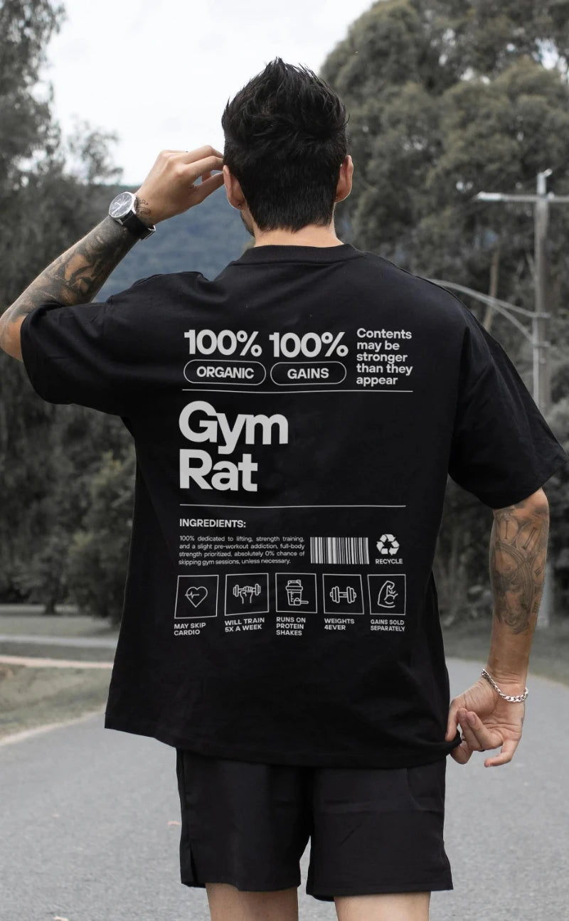 Camiseta de Entrenamiento para Hombre | Algodón Transpirable con Diseño Fitness para Gimnasio y Uso Diario