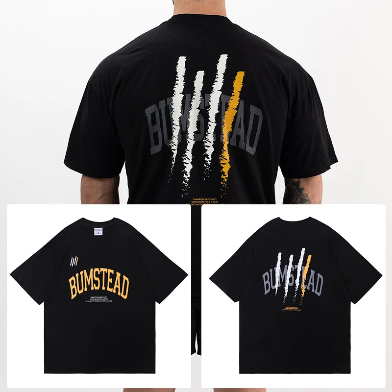 Camiseta Gym Oversize para Hombre | Ligera, Transpirable y de Secado Rápido para Fitness, Running y Culturismo