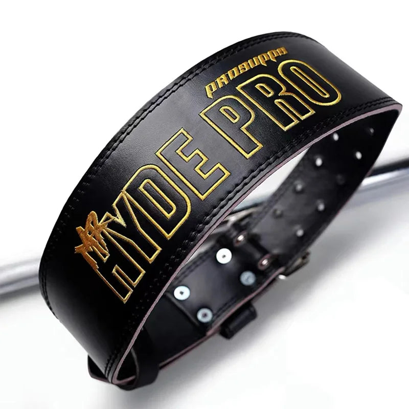 Cinturón de Cuero Atravex™ – Soporte Lumbar Profesional para Fuerza y Levantamientos Pesados