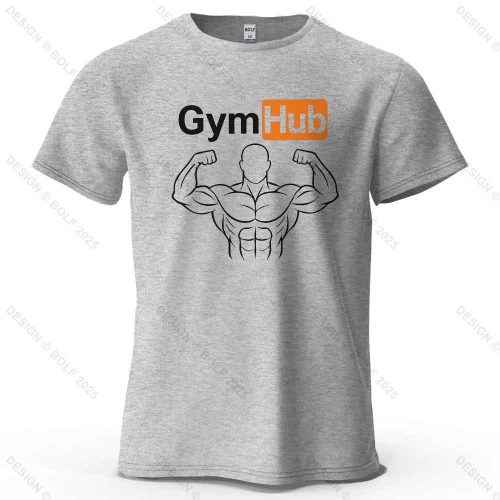 Camiseta Oversize GymHub para Hombre | 100% Algodón Premium, Estilo Minimalista, Streetwear y Fitness, Unisex