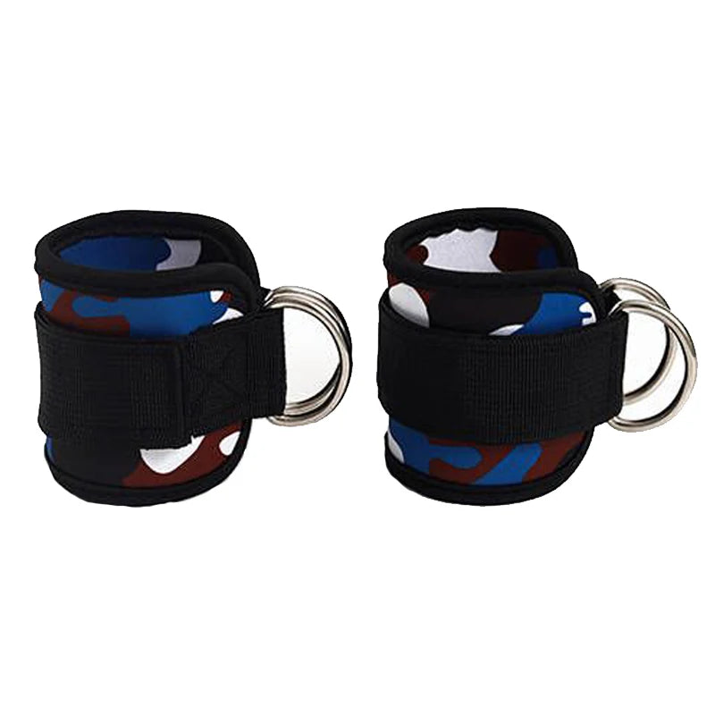 Correas de Tobillo Atravex™ con Doble Anillo en D (2 uds) – Estabilidad Reforzada para Polea