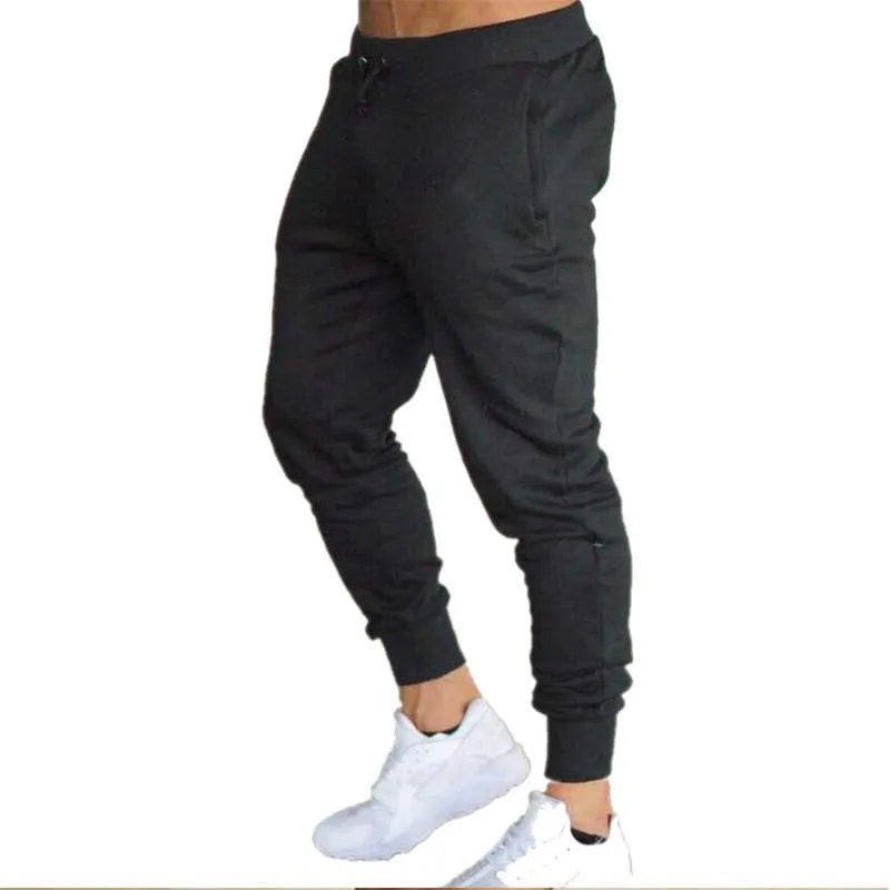 Jogger Deportivo Hombre – Pantalones Jogger Suaves, Cintura Elástica con Cordón Ajustable, Gym, Running, Casual