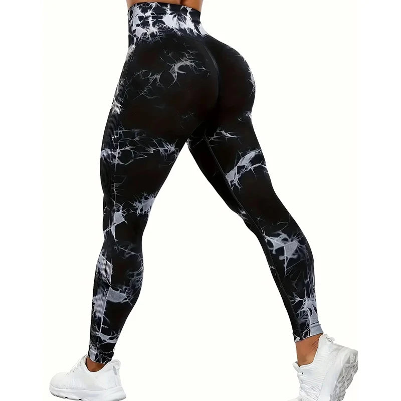 Mallas de Yoga CZGUKE para Mujer – Leggings Fitness Push Up, Cintura Alta y Sin Costuras