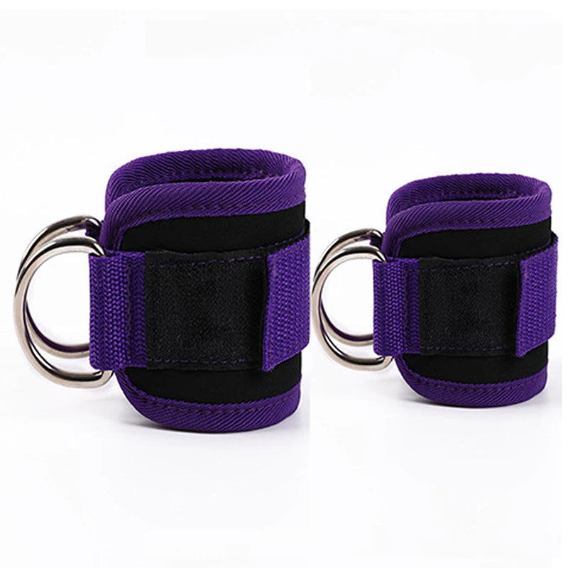 Correas de Tobillo Atravex™ con Doble Anillo en D (2 uds) – Estabilidad Reforzada para Polea