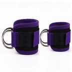 Correas de Tobillo Atravex™ con Doble Anillo en D (2 uds) – Estabilidad Reforzada para Polea