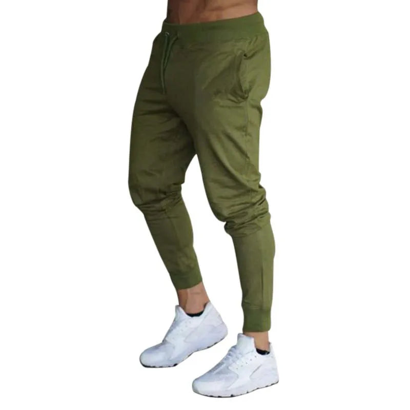 Jogger Deportivo Hombre – Pantalones Jogger Suaves, Cintura Elástica con Cordón Ajustable, Gym, Running, Casual