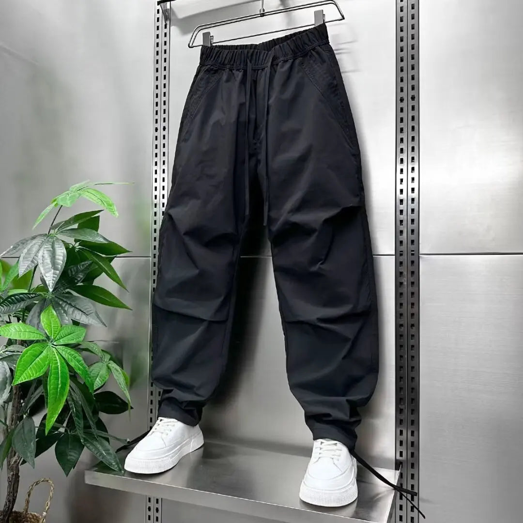 Jogger Deportivo Hombre Coreano Dongdaemun | Cintura Elástica, Bolsillos y Loose Fit