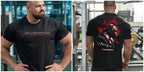 Atravex™ Silverback Oversize Tee – Camiseta Musculosa 100% Algodón para Gym & Culturismo