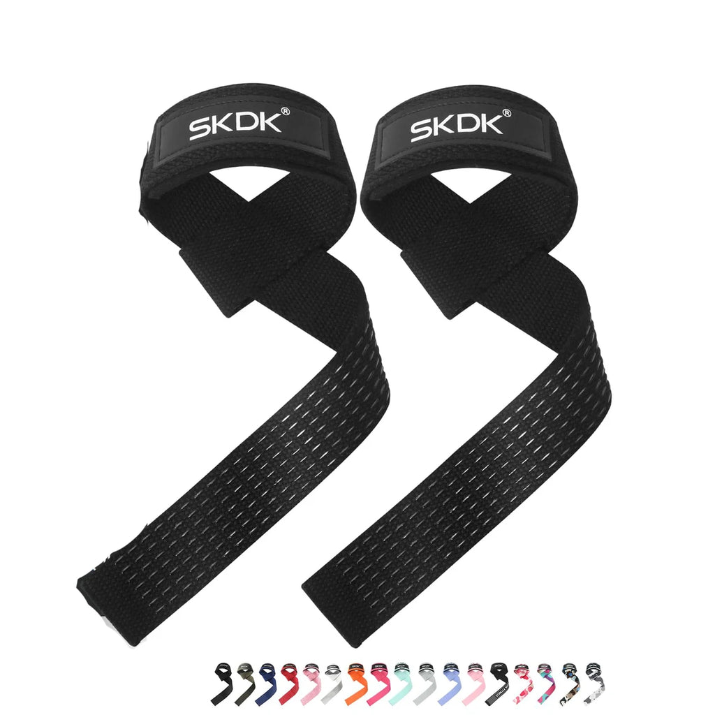 Straps Profesionales de Muñeca ATRAVEX™ | Correas de Agarre para Peso Muerto, Cross Training y Powerlifting – Protección y Fuerza Máxima