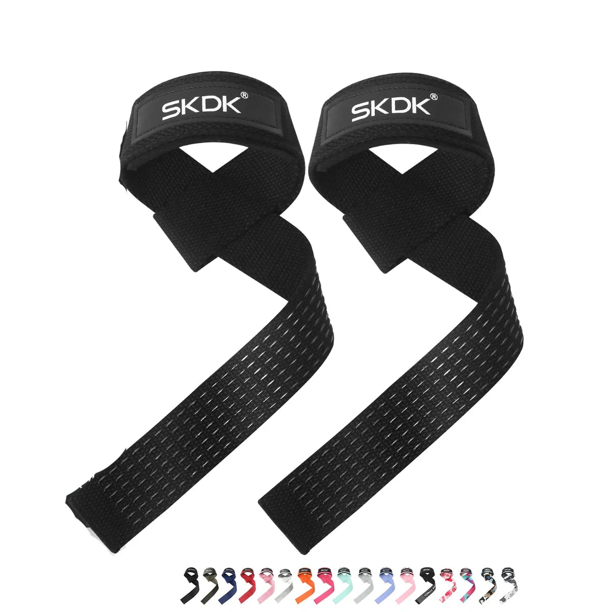 Straps Profesionales de Muñeca ATRAVEX™ | Correas de Agarre para Peso Muerto, Cross Training y Powerlifting – Protección y Fuerza Máxima