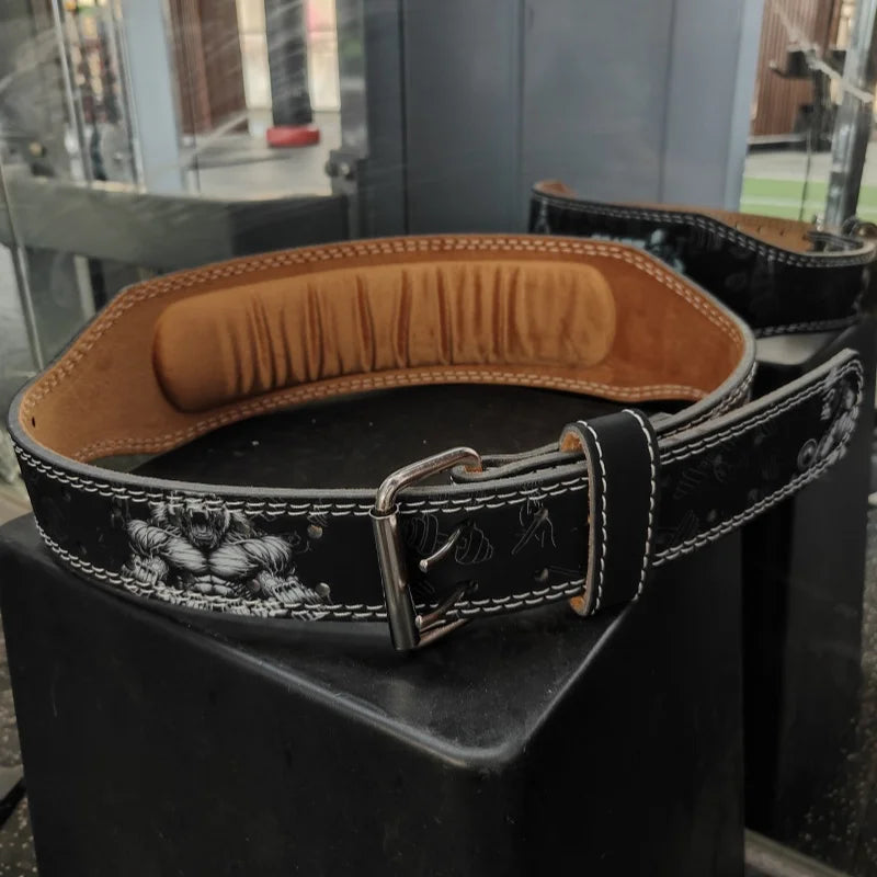 Cinturón de Levantamiento Atravex™ 10 cm / 6 mm – Soporte Lumbar Profesional para Fuerza