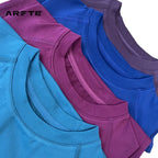 Camiseta Deportiva de Mujer ARFTE – Manga Corta, Ligera y Elástica para Yoga, Gimnasio y Fitness