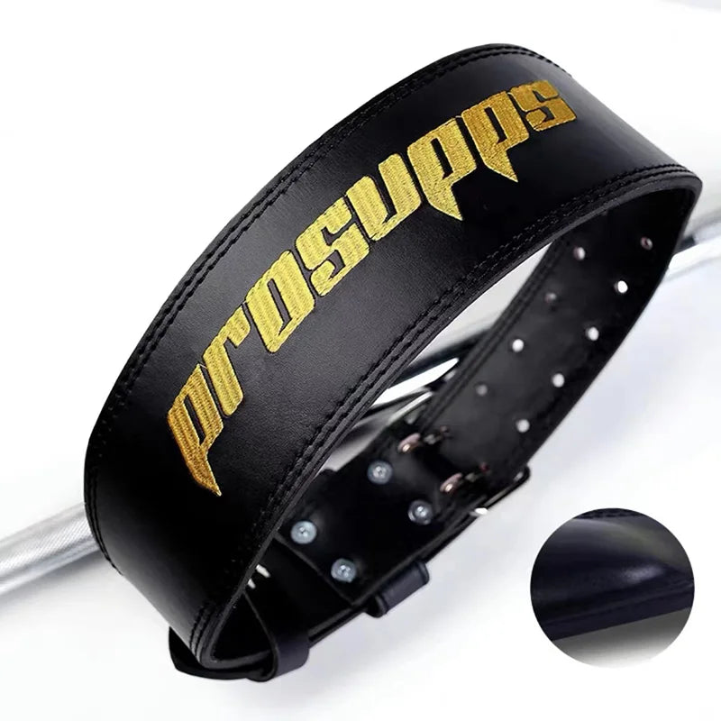 Cinturón de Cuero Atravex™ – Soporte Lumbar Profesional para Fuerza y Levantamientos Pesados