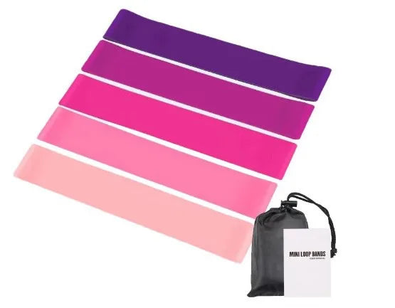 Bandas Elásticas de Resistencia ATRAVEX™ | Set de Bandas Fitness para Piernas, Glúteos, Brazos y Espalda – Entrenamiento Funcional en Casa o Gimnasio