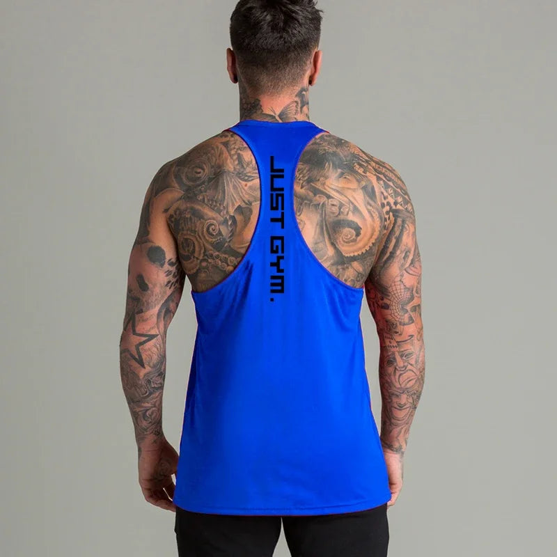 Camiseta Tirantes Hombre – Algodón Transpirable a Rayas | Gym, Running y Estilo Urbano