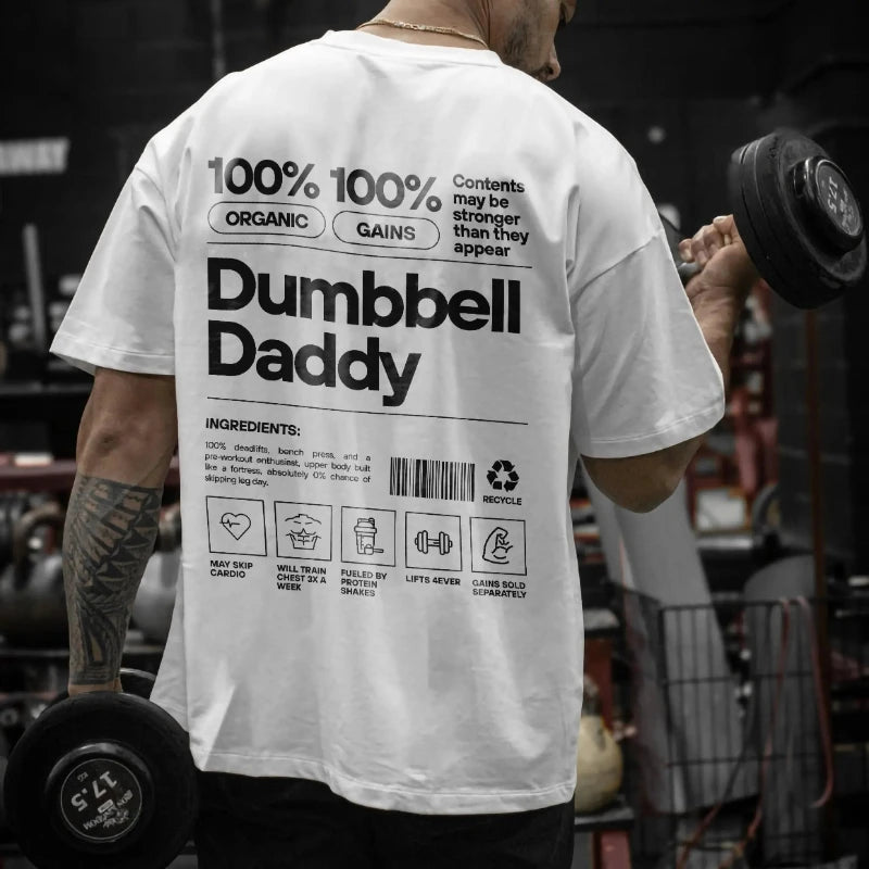 Camiseta de Entrenamiento para Hombre | Algodón Transpirable con Diseño Fitness para Gimnasio y Uso Diario