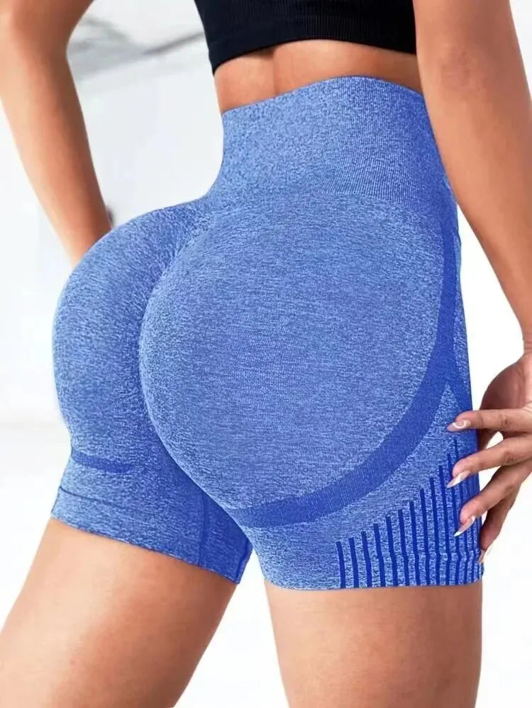 Pantalón Corto Deportivo Push Up para Mujer | Cintura Alta, Levanta Glúteos y Ajuste Perfecto