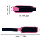 Correas de Tobillo Atravex™ con Doble Anillo en D (2 uds) – Estabilidad Reforzada para Polea