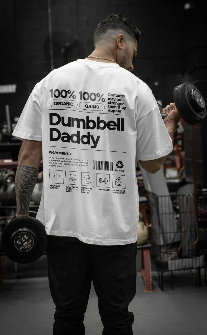 Camiseta de Entrenamiento para Hombre | Algodón Transpirable con Diseño Fitness para Gimnasio y Uso Diario