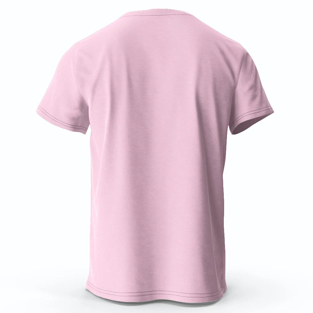 Camiseta Oversize Atravex™ 100% Algodón Rosa – Graphic Tee Unisex Gym Street