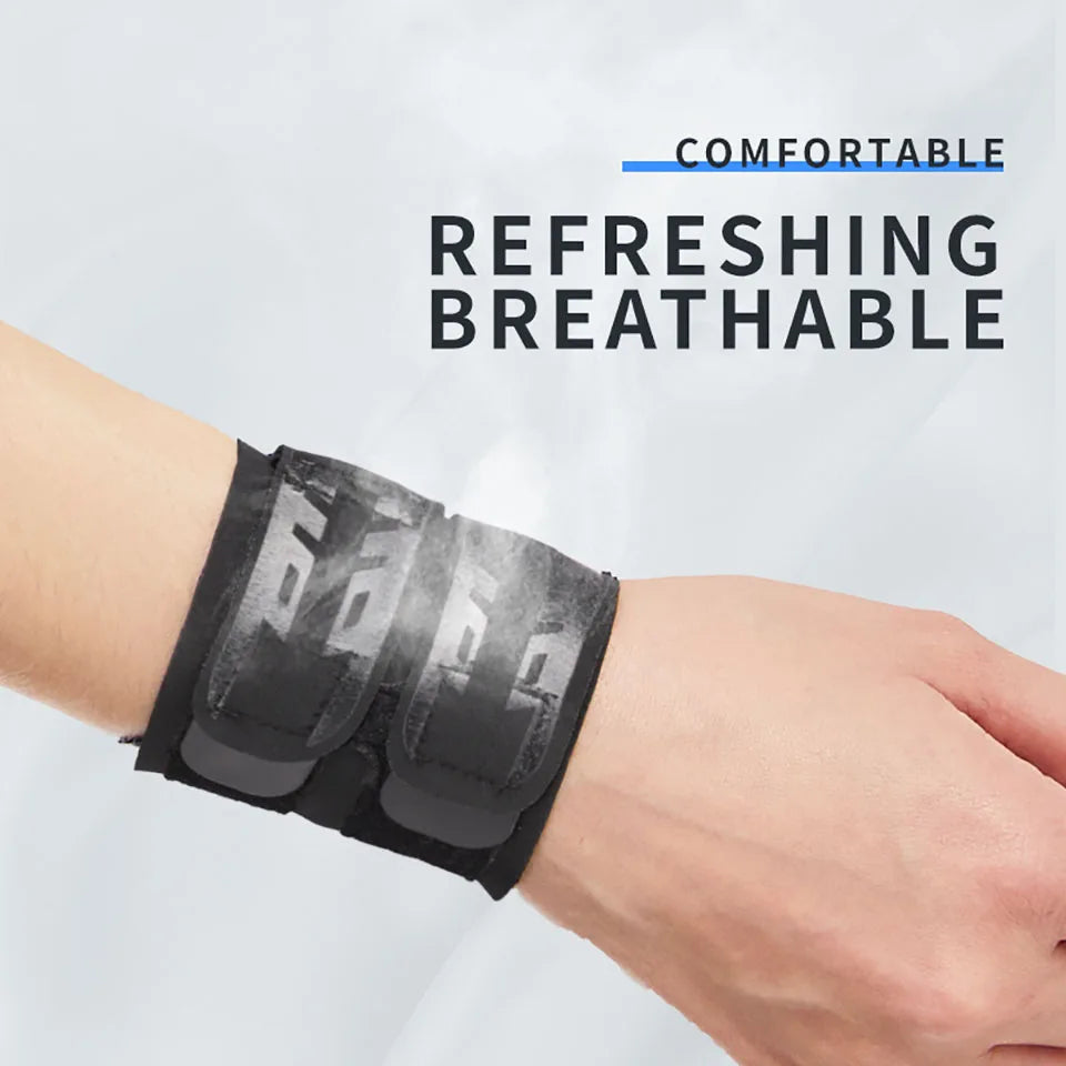 Muñequera GOBYGO™ de Compresión | Soporte Ligero, Transpirable y Ajustable para Uso Diario, Deporte Moderado y Recuperación (1 Unidad)
