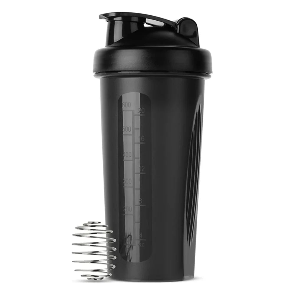Shaker Fitness ATRAVEX™ 600 ml | Mezclador de Proteínas, Creatina y Pre-Entreno – Anti Fugas y Batidos Sin Grumos