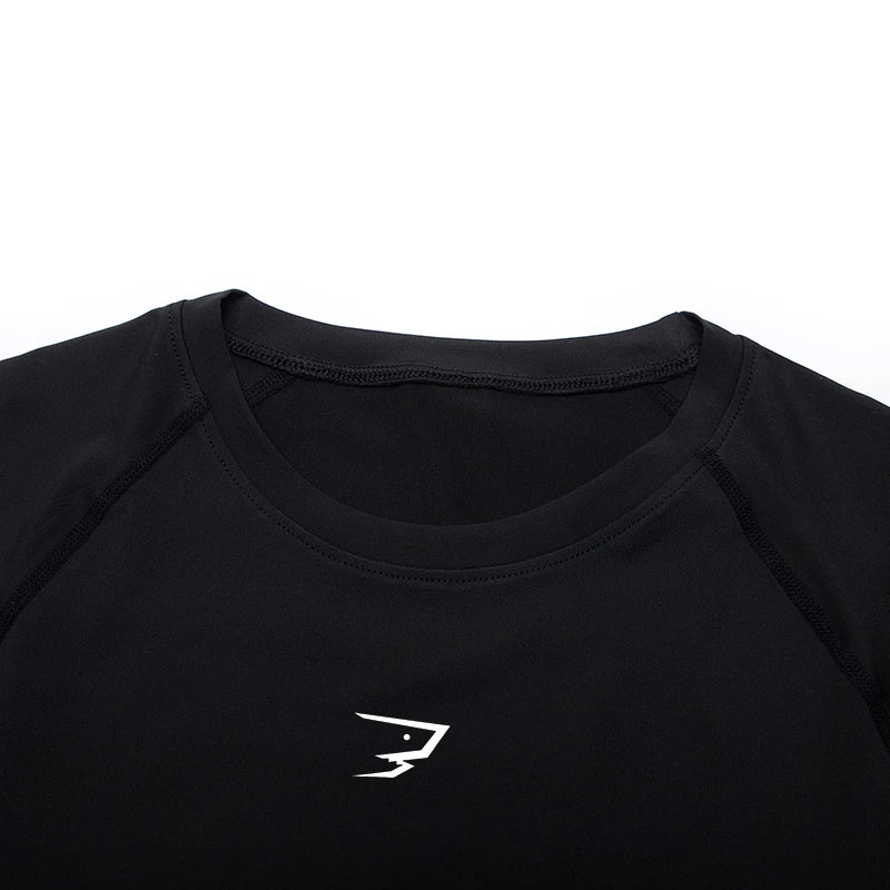 Camiseta de Compresión para Hombre – Fitness, Running y Gym, Secado Rápido y Ajuste Muscular