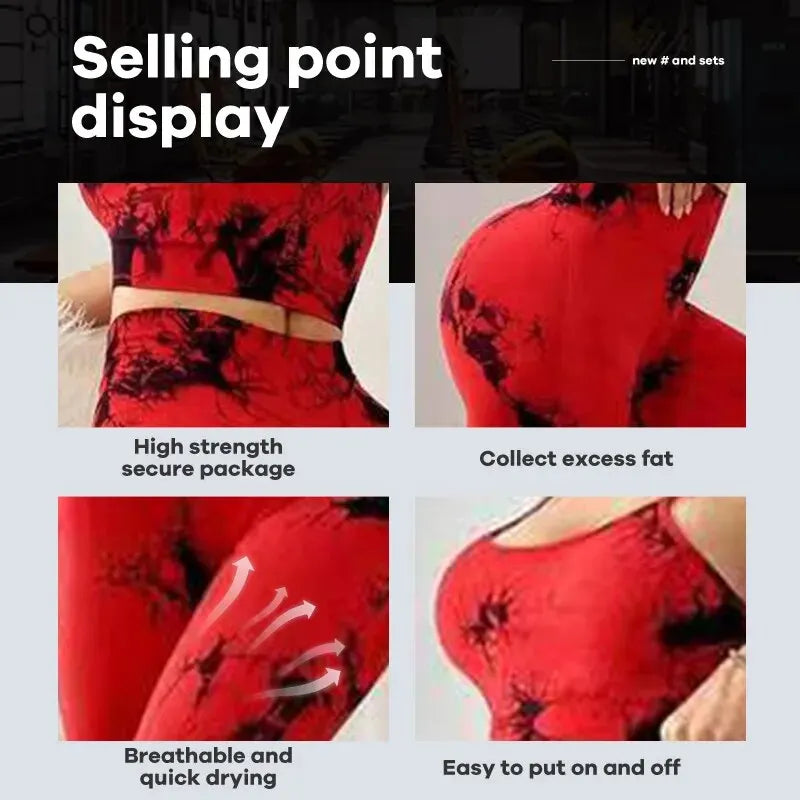 Conjunto Deportivo Atravex™ Mujer – Sujetador y Leggings de Cintura Alta para Rendimiento y Definición