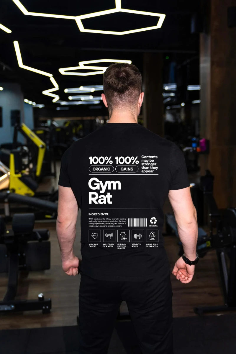 Camiseta de Entrenamiento para Hombre | Algodón Transpirable con Diseño Fitness para Gimnasio y Uso Diario