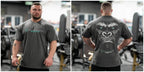 Atravex™ Silverback Oversize Tee – Camiseta Musculosa 100% Algodón para Gym & Culturismo