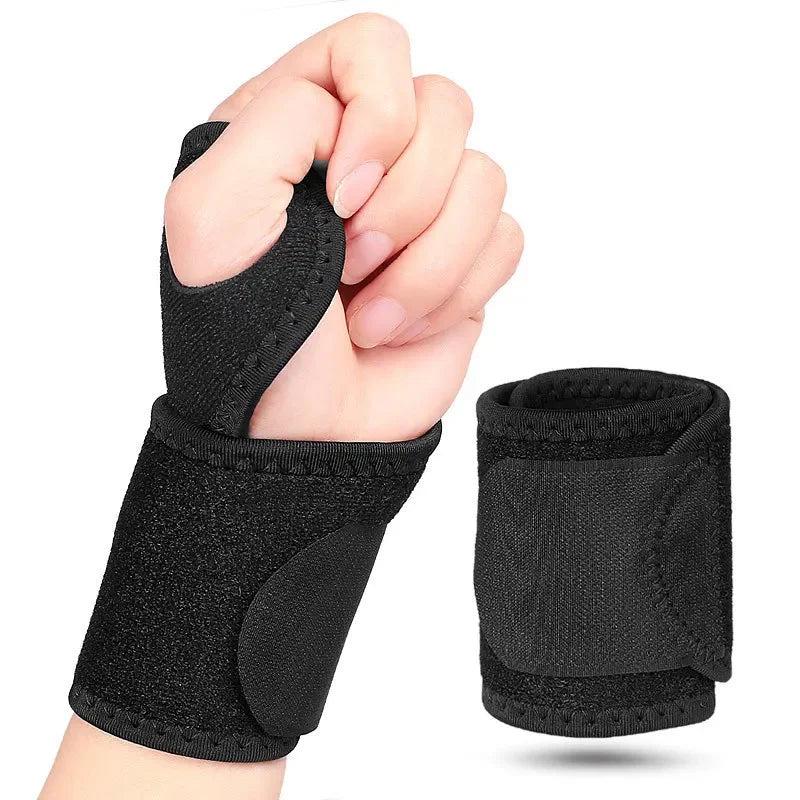 Muñequera Profesional con Soporte de Pulgar y Férula Desmontable | Estabilidad Avanzada y Alivio del Dolor para Entrenamiento y Recuperación (1 Unidad)
