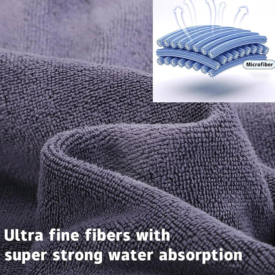 Toalla de Gimnasio de Microfibra – Secado Rápido, Ultra Absorbente y Compacta para Deportes y Fitness, Unisex