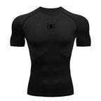 Camiseta de Compresión Deportiva para Hombre – Manga Corta de Secado Rápido para Running y Gym