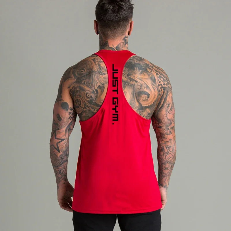 Camiseta Tirantes Hombre – Algodón Transpirable a Rayas | Gym, Running y Estilo Urbano