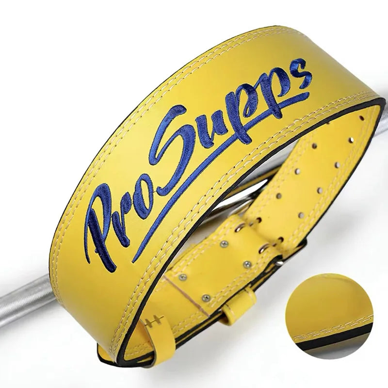 Cinturón de Cuero Atravex™ – Soporte Lumbar Profesional para Fuerza y Levantamientos Pesados