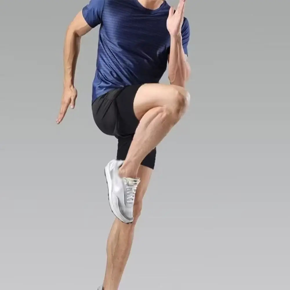 Short Deportivo Hombre 2 en 1 – Secado Rápido con Cordón Ajustable | Running y Gym