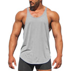 Chaleco sin Mangas de Algodón 100% para Hombre – Tank Top Fitness, Gimnasio y Culturismo