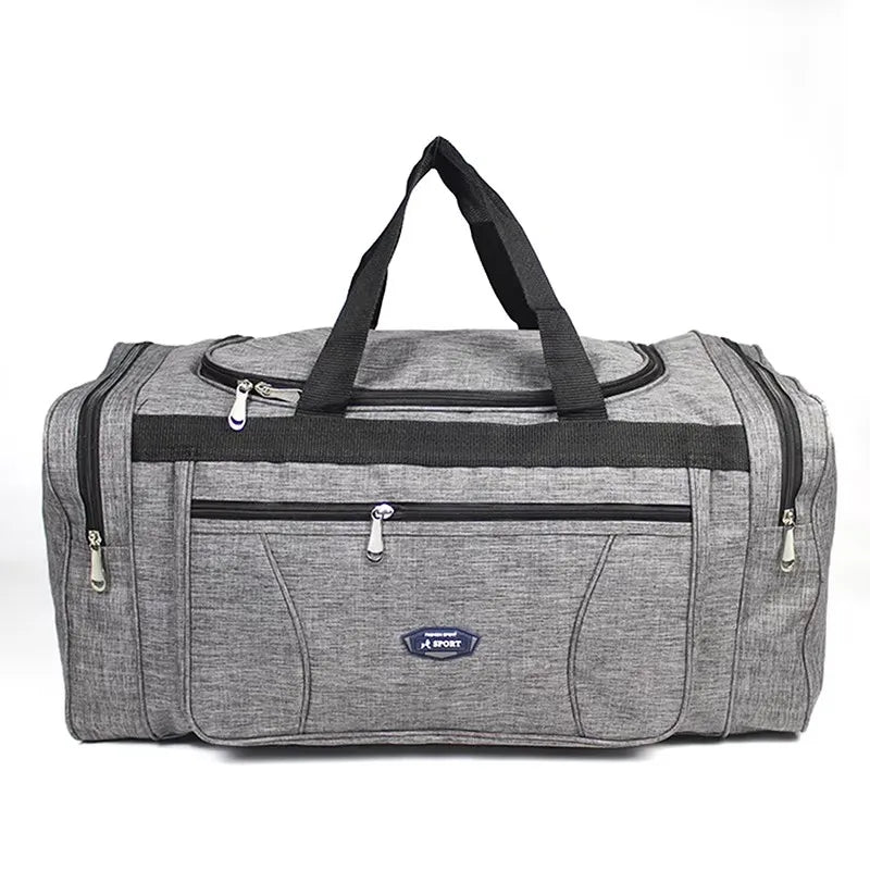 NNEOBA Weekend Duffle Fitness Bag Grey