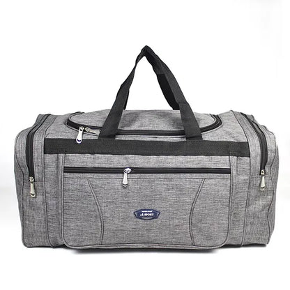 NNEOBA Weekend Duffle Fitness Bag Grey