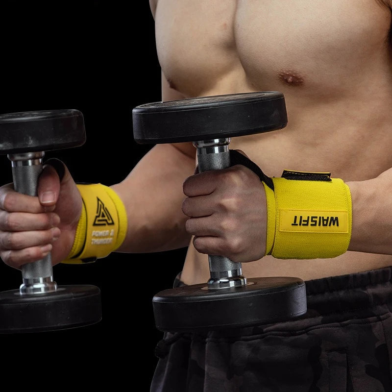 Muñequeras AtraveX Pro™ | Soporte Profesional Reforzado para Levantamiento Pesado, Máxima Estabilidad y Protección (Par)