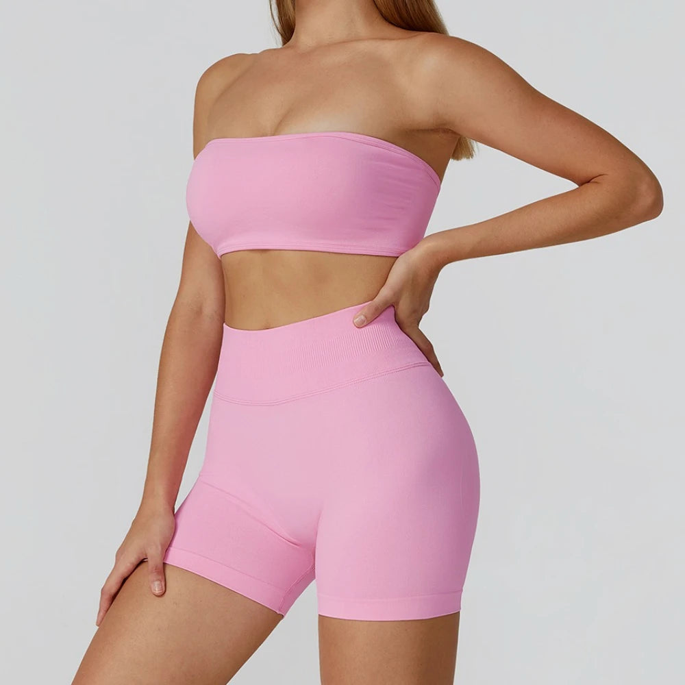 Sujetador Deportivo de Alta Intensidad para Mujer | Top Push Up Sin Costuras para Yoga, Gym y Fitness – Soporte Máximo