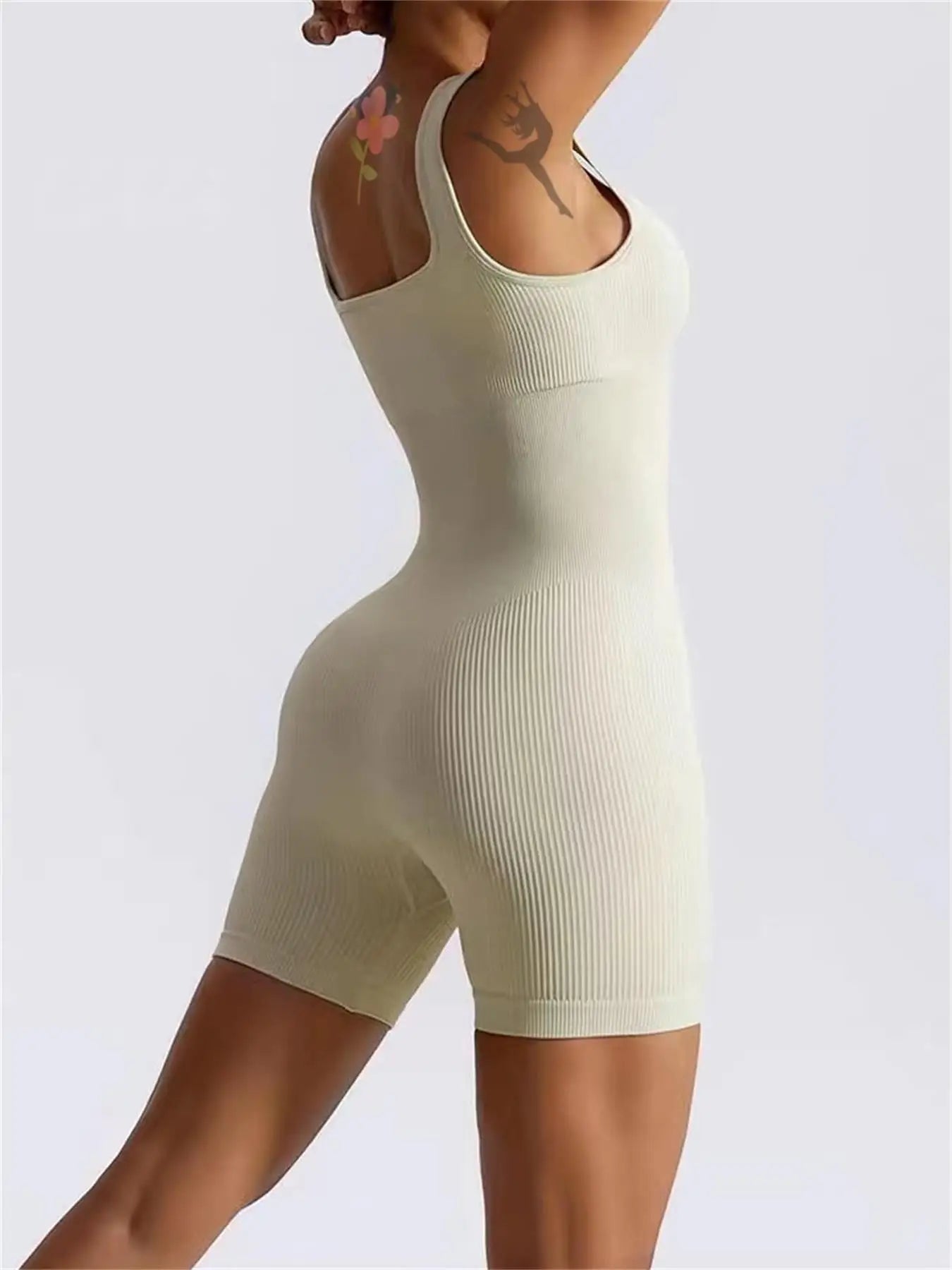 Mono Deportivo Corto Atravex™ Seamless – Ajuste Segunda Piel y Definición Natural