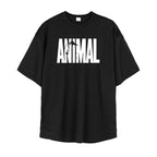 Camiseta Oversize Running Atravex™ de Malla – Ventilación Activa y Secado Rápido