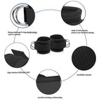 Correas de Tobillo Atravex™ con Doble Anillo en D (2 uds) – Estabilidad Reforzada para Polea