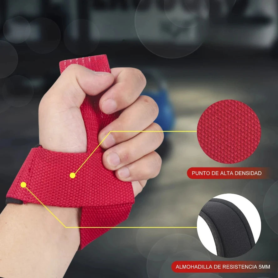Straps Grip Edition ATRAVEX™ | Correas de Agarre Antideslizantes para Peso Muerto, Powerlifting y Cross Training – Máximo Control y Fuerza