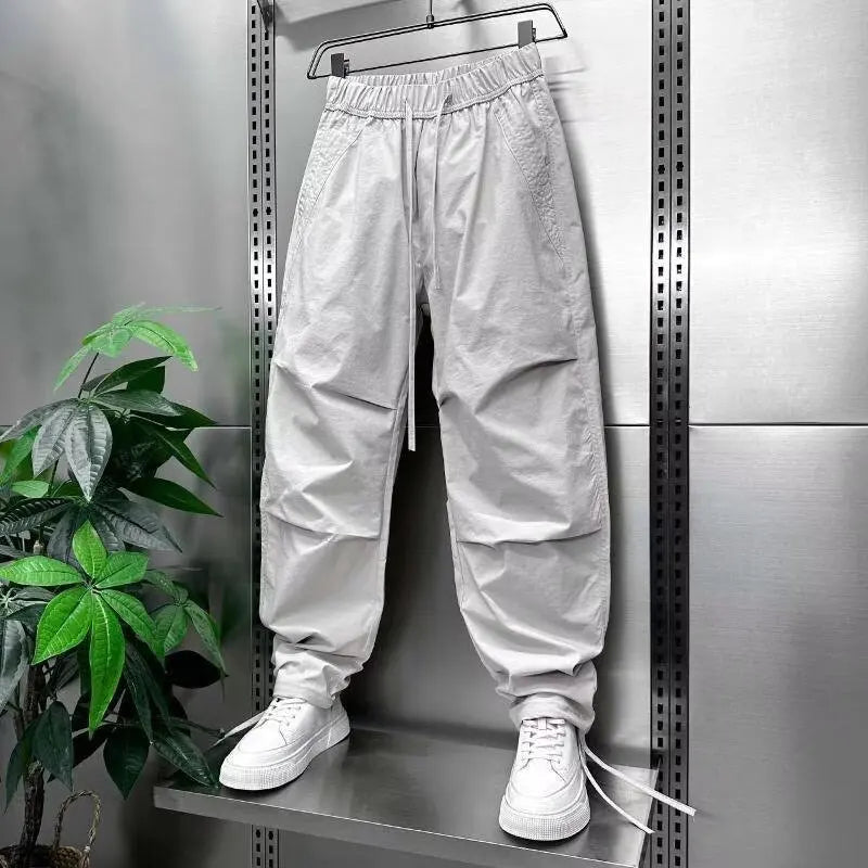 Jogger Deportivo Hombre Coreano Dongdaemun | Cintura Elástica, Bolsillos y Loose Fit
